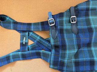 Falda San Jaime cuadros azul y verde talla 4