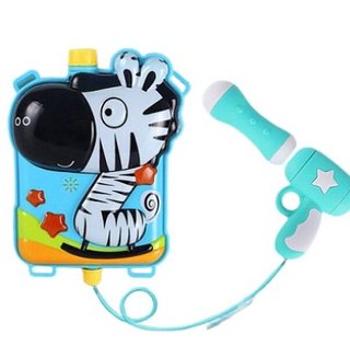 Pistola infantil con tanque de agua