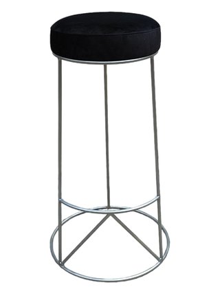 Taburete alto con reposapiés