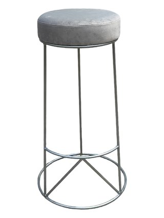 Taburete alto con reposapiés
