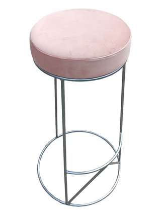 Taburete alto con reposapiés