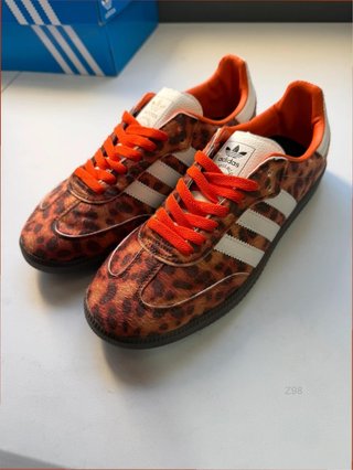 Adidas Samba Talla 38 Animal Print Naranja