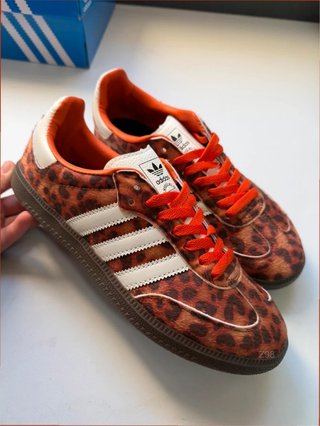 Adidas Samba Talla 38 Animal Print Naranja
