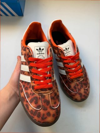 Adidas Samba Talla 38 Animal Print Naranja