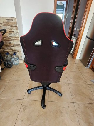 Silla Gaming Negra y Roja