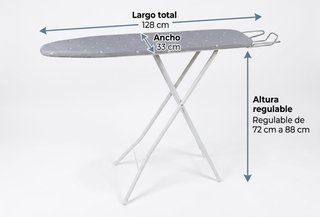 Tabla de planchar y plancha a vapor