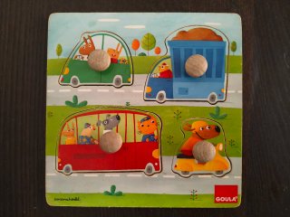 Lote 2 Puzzles madera. Bebe 1 y 2