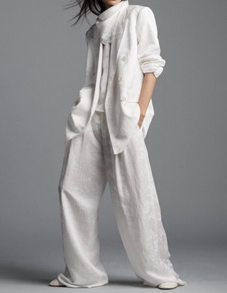 Zara Blazer y Pantalón JACQUARD LIMITED LIMITED