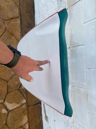 Tabla bodyboard con leash
