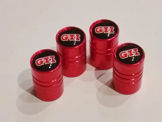 Tapones Válvula GTI Rojo