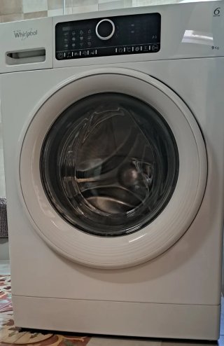 Lavadora 9kg 1400rpm Whirlpool para piezas/reparar