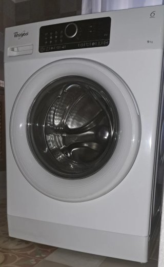 Lavadora 9kg 1400rpm Whirlpool para piezas/reparar
