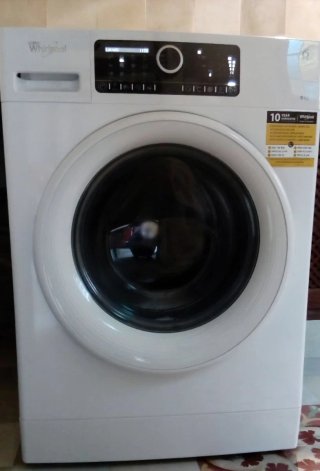 Lavadora 9kg 1400rpm Whirlpool para piezas/reparar