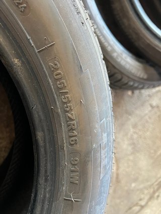 2 Neumáticos 205/55R16 91W DOT3024