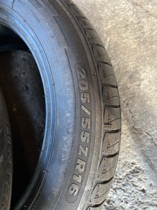2 Neumáticos 205/55R16 91W DOT3024