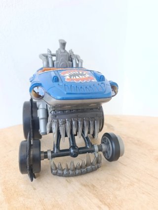 Coche Monstruo Tiburón Azul