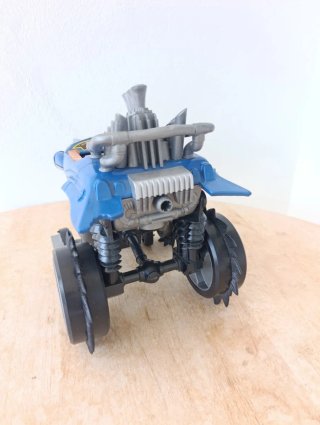 Coche Monstruo Tiburón Azul