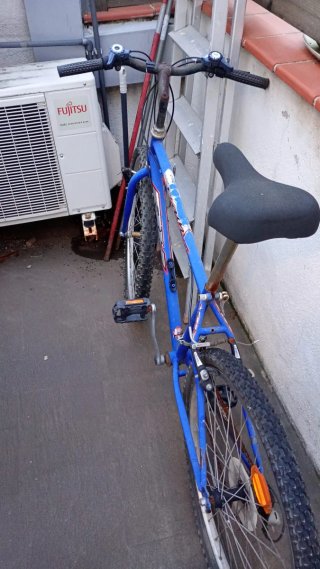 Bicicleta Azul Montaña