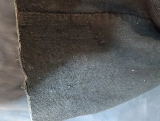 Manteo Alistano Paño Negro Saya Tradicional