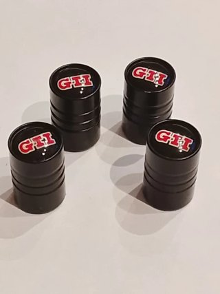 Tapones Válvula GTI Negro