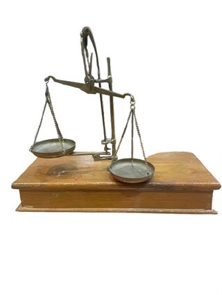Balanza de Precisión Madera