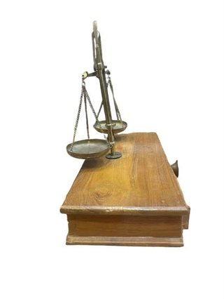 Balanza de Precisión Madera