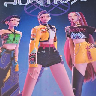 Poster K-POP DEMON HUNTERS - HUNTR/X HUNTRIX