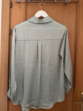 Blusa Zara Satinada Lisa
