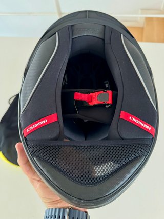 Casco Scorpion EXO-491 con funda. Talla XS
