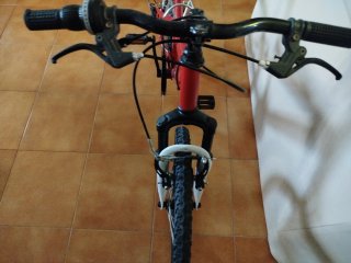Bicicleta Infantil Monster Bike Roja 20