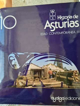 Historia de Asturias 10 tomos completos