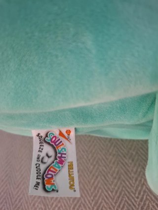 Peluche unicornio azul