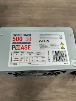 Fuente de Alimentación ATX 500W para Ordenador