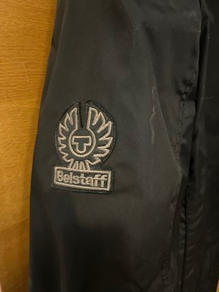 Chaqueta Moto Belstaff Negra