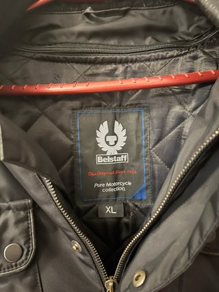 Chaqueta Moto Belstaff Negra