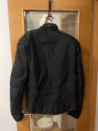 Chaqueta Moto Belstaff Negra