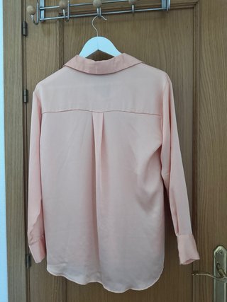 Blusa satinada Zara Talla Única