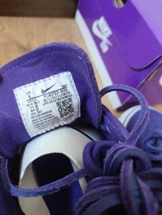 Zapatillas Nike SB Zoom Janoski OG+ Nobuk Violeta