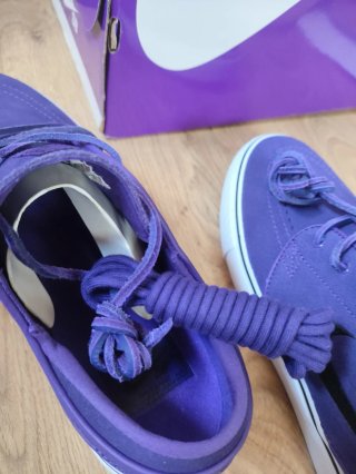 Zapatillas Nike SB Zoom Janoski OG+ Nobuk Violeta