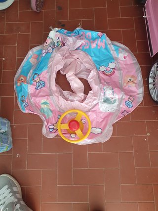 Salvagente bimbo con volante e mutandina
