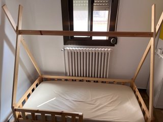Cama tipi madera