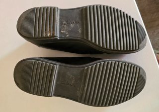 Mocasines Clarks Mujer Talla 38 Negro/Gris