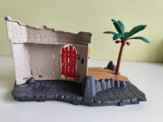 Fuerte Pirata Playmobil Isla con Palmera