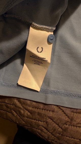 Polo Fred Perry Azul
