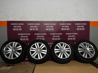 JUEGO LLANTAS VOLKSWAGEN GOLF 5/6  TOURAN  16 PULG