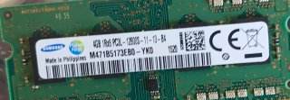 Samsung RAM 4GB PC3L-12800S