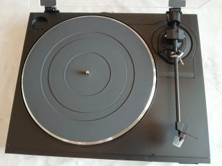 Tocadiscos Sanyo TP 389 Negro/Gris