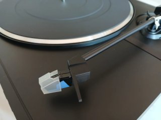 Tocadiscos Sanyo TP 389 Negro/Gris