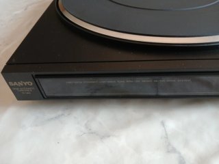Tocadiscos Sanyo TP 389 Negro/Gris