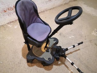 Carrito adaptador para cochecito